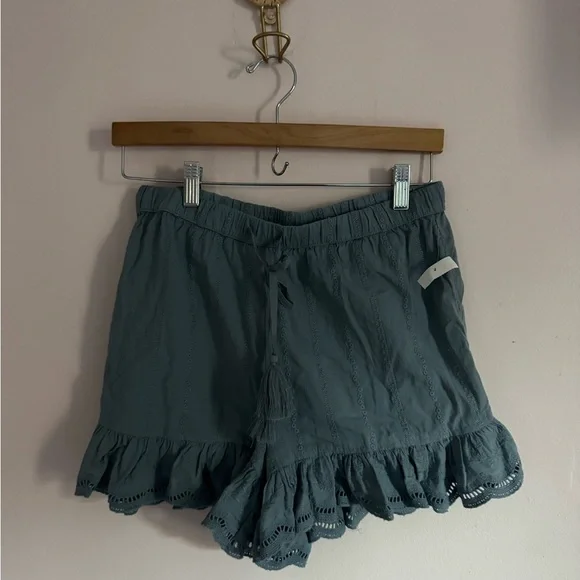 Shabby Chic Dark Gray Ruffle Pajama Set - Picture 5 of 5